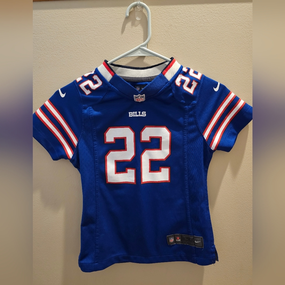Kids Blue Nike Sports Jersey